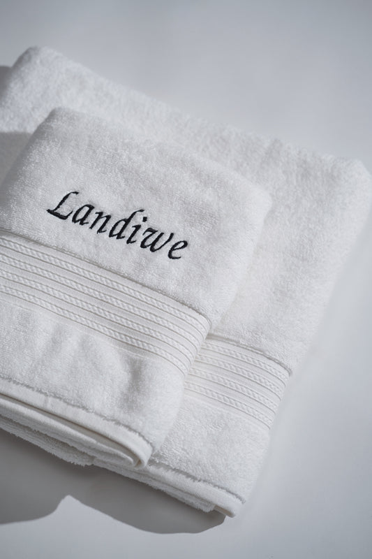 Personalized Towel Set- White