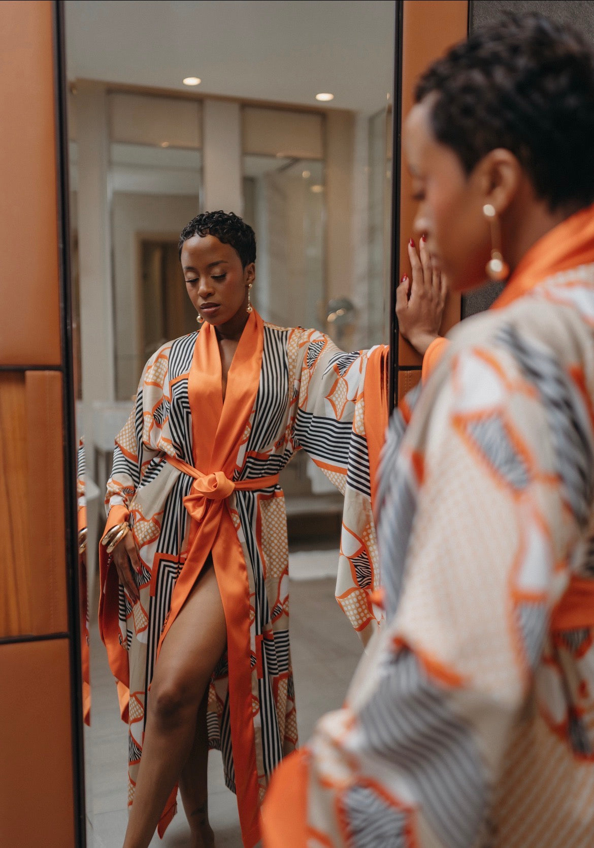 Resort Satin Robe